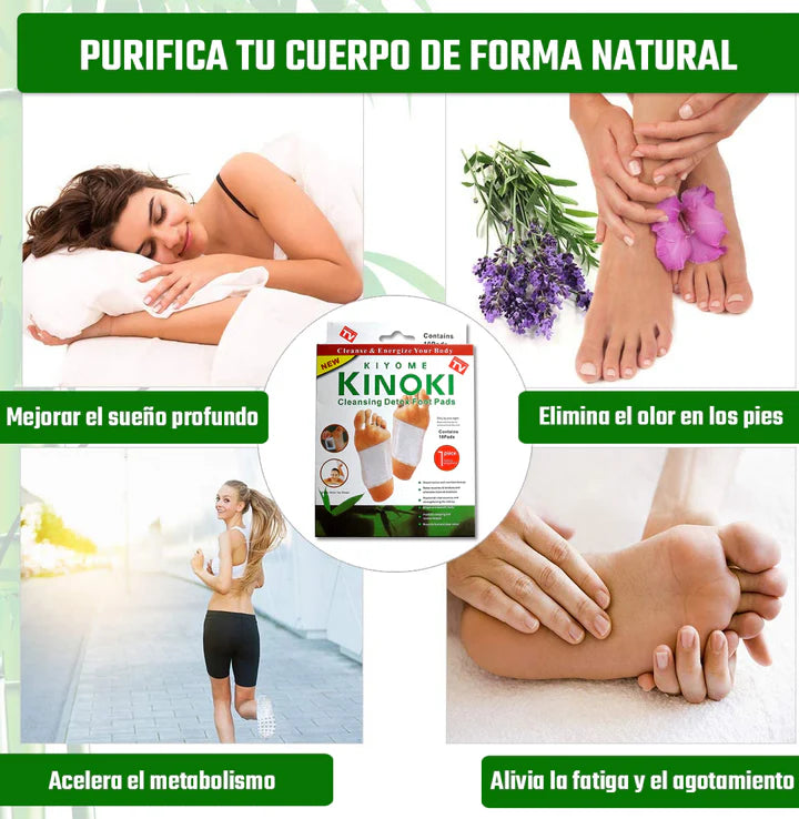 🔥Parches para pie kinoki 3 Cajas.
