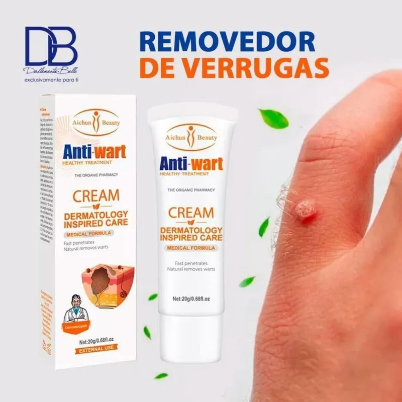 Crema Anti-verrugas Pack 2.